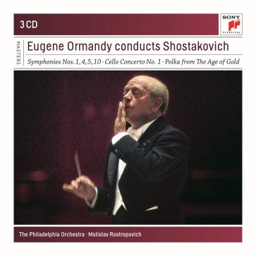 EUGENE ORMANDY CONDUCTS SHOSTAKOVICH 3CD