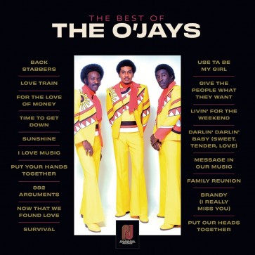 THE BEST OF THE O'JAYS 2LP