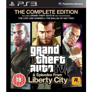PS3 GRAND THEFT AUTO COMPLETE (IV + EPISODES FROM LIBERTY CITY) (EU)