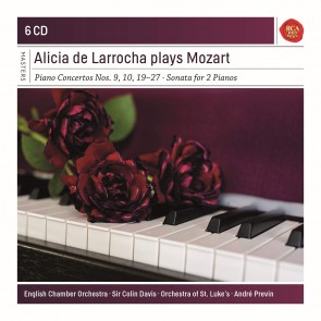 ALICIA DE LARROCHA PLAYS MOZART 6CD