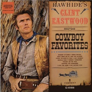 CLINT EASTWOOD – RAWHIDE’S CLINT EASTWOOD SINGS COWBOY FAVORITES LP