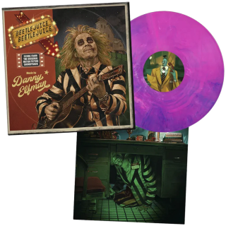 BEETLEJUICE BEETLEJUICE LP Purple & Pink Hand Poured