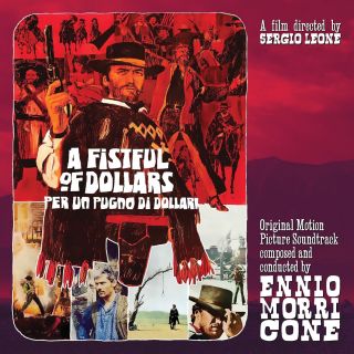 A FISTFUL OF DOLLARS RED LP