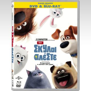 ΜΠΑΤΕ ΣΚΥΛΟΙ ΑΛΕΣΤΕ DVD/THE SECRET LIFE OF PETS DVD