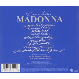 TRUE BLUE CD