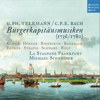 TELEMANN & C.P.E. BACH: HAMBURGER KAPITANSMUSIKEN (2 CD)
