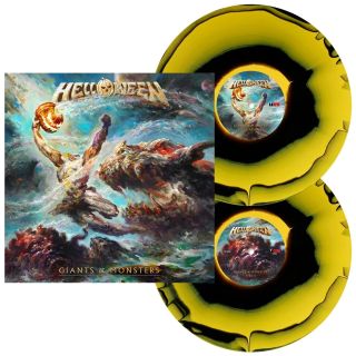 GIANTS & MONSTERS GIANT BLACK YELLOW 2LP